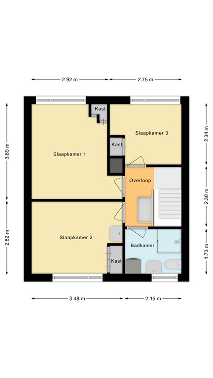 mediumsize floorplan